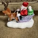 Gemmy Rudolph The Red Nosed Reindeer Santa and Sleigh Christmas Decor Animated Gemmy Rudolph The Red Nosed Reindeer Santa and Sleigh Christmas Decor Animated