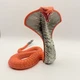 McFarlane Raw 10 BattleSnake Cobra Snake Action Figure 2020 Orange Silver