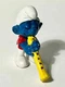 Flautist Smurf Figure 1978 Schleich Germany Peyo 20048 Flute Player Vintage Toy