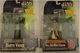 NFS Star Wars Kenner Hasbro 4" Electronic Power F/X Obi-Wan Kenobi & Darth Vader