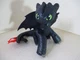 Spin Master How To Train Your Dragon Toothless Plush Stuffed Toy Small Black 8"
