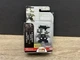World of Nintendo B&W 8-Bit Star Mario 2.5" Jakks Pacific Series 1-2 Figure