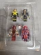 MARVEL X-MEN MiniMates Darktide Figures 4-PACK with DVD Darktide