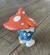Vintage Smurfs 20118 Umbrella Mushroom Smurf. Schleich Figure 1979. Figurine