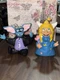 Set 3 Eureekas Castle Puppets 1990 Magellan Batly VTG Pizza Hut Nickelodeon 90s