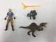 Jurassic Park III Amanda Kirby & Spinosaurus (Hasbro, 2000)