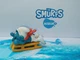 Smurfs Smurf Sled 40201 Smurf Bobsled Variant 2B Pejo &copy; W.Germany SchleichS