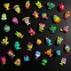 Disney Doorables NEON GLOW Collectible Figures - You Pick - Fast Combined Ship
