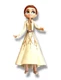 Frozen II Anna Disney Doll From Basket Playset Mini Figure Only B139 Bag3