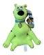 NEW Scooby Doo Neon Green Plush Stuffed Animal 9" Hanna Barbera Toy Factory 2022