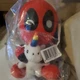 Deadpool with Unicorn Stuffed Plush Marvel Comics x Phunny x Kidrobot