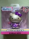 Sanrio S2 MetalFigs Hello Kitty Purple Dress 2" Mini Figure Die-cast New In Box