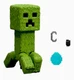 Mattel - Minecraft Movie 4'' Creeper Figure with Accessories - COLLECTIBLES