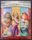 NEW Disney Princess 3-Movie Collection: Moana Tangled Little Mermaid Blu-Ray 