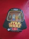Star Wars Limited Edition Pez Candy Dispensers Set Darth Vader Helmet Metal Tin