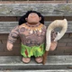 Disney Moana Talking Maui 15" Plush Stuffed Doll With Hook Just Play WORKS