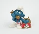 Vintage SMURFS Rotary Telephone Smurf 20062 Peyo Bully Schleich PVC Figurine Toy