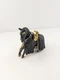 HORSE ONLY SCHLEICH 2003 #70032 BLACK LANCER KNIGHT BROWN  PVC FIGURE FIGURINE