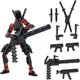 Gatling Gun Titan 13 Action Figure Set(Assemble)Robot Action Figure 3DPrinted