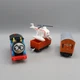 Motorized Toy Train Secret Agent Thomas Harold Helicopter Cargo Toy Lot