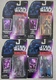 STAR WARS SHADOWS OF THE EMPIRE SET OF FOUR ACTION FIGURES