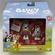 Bluey Smoochy Kiss Bluey & Bingo Figure Set Moose Toys Valentine NEW