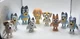 Bluey Figures Lot 9 Jean Luc Muffin Bundle Moose Toys Playset Original