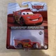 Disney Pixar Cars - Lightning McQueen With Racing Wheels - Metal - Mattel