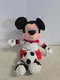 Disney Store MICKEY MOUSE Sport Soccer Player Beanie Bean Bag Plush 9"