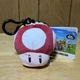 Club Mochi Mochi Red Toad Plush Keychain Clip Mario Kart Mushroom Tomy 3&rdquo; NEW