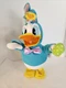 Disney Hallmark Donald Duck Plush In Bunny Suit "Don't Pull My Ears" Sings Dance