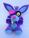 FUNKO PURPLE FOXY BLACKLIGHT 2017 FNAF FIVE NIGHTS AT FREDDYS 8" OFFICIAL PLUSH