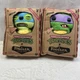 Teenage Mutant Ninja Turtles Fuggler Donatello Leonardo Plush 2 Lot Limited New