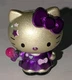 HELLO KITTY Purple Dress MetalFigs Diecast 2" Collectible Fig Sanrio Figure EUC
