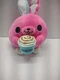 Zuru Mini Brands Snackles 5&rdquo; Mystery Plush Series 1 Britney Pink Bunny Cinnabon