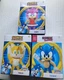 3 NiB Sonic the Hedgehog 2.5" Figure + Amy &  Tails Jakks Pacific New