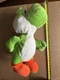 Nintendo Super Mario 21&rdquo; Yoshi Plush Pillow Toy, Soft, Green, Shell Pocket