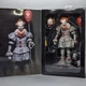 Bloody Pennywise NECA Reel Toys IT Lenticular GameStop 7" Figure (Flawed Box)