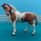 2007 Papo Brown and White Pinto Mare Figurine 5 Inch Horse Animal Figure 51094