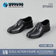 ZYTOYS ZY1033 1:6 Soldier Square Toe Leather Shoes Model fit 12in Action Figure
