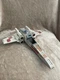 Star Wars 1995 Power of the Force Electronic X-Wing Fighter  Tonka Kenner Works!
