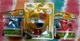 3 Pcs Playskool Sesame Street Elmo and Cookie Monster 3in figures W Night Light