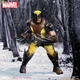 Hot New Mezco 1/12 Marvel Series Wolverine Action Figures Toy Model In Stock
