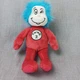 Aurora Dr. Seuss Thing 2 Red and Blue  Cat in The Hat Character Plush Toy