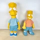 Vtg Bart Simpson Plush Doll Pair - 90's - 20th Century  Matt Groening Dan Dee