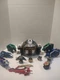 Bandai Mighty Morphin Power Rangers Megazord Extra Parts Bundle Lot