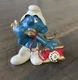 Vintage Smurfs Telephone Smurf 20062 Schleich Peyo Figure 1980 PVC Toy Figurine