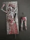 McFarlane The Walking Dead Bicycle Girl Series 2 Rare Variant Black and White