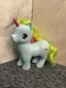 GI GO Wonder Pony -Fakie MLP SML-16-B1 JUMBO 9" Blue Unicorn w/Rainbow CUTE!