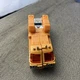 Vintage 1983 BANDAI GoBots Transformer Yellow Crain Brain MR-24 Robot (Japan)